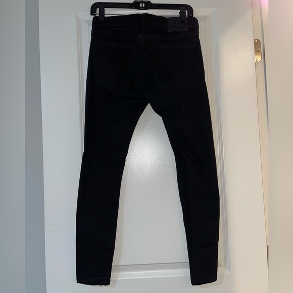 Hollister skinny black ripped jeans - Picture 5 of 7